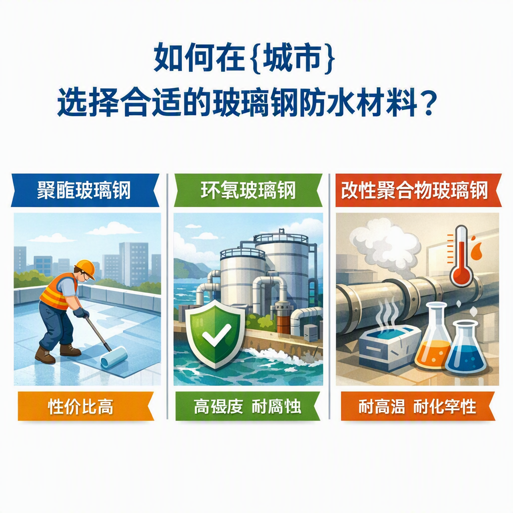如何在广元选择合适的玻璃钢防水材料?