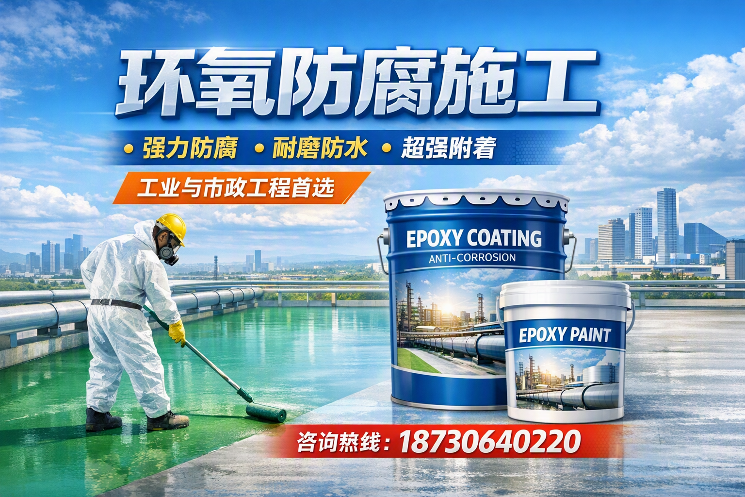 在 广元 进行环氧防腐施工的注意事项