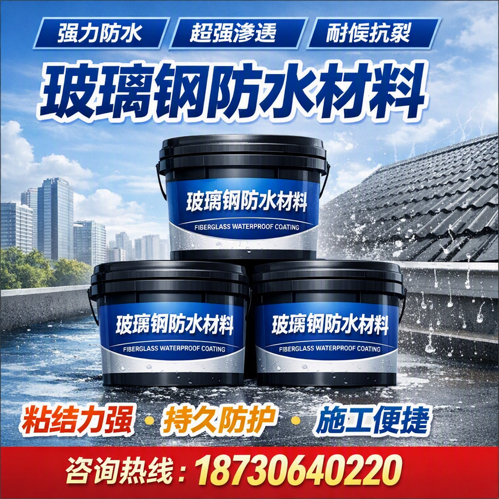 了解玻璃钢防水材料的市场趋势，广元 企业不可不知