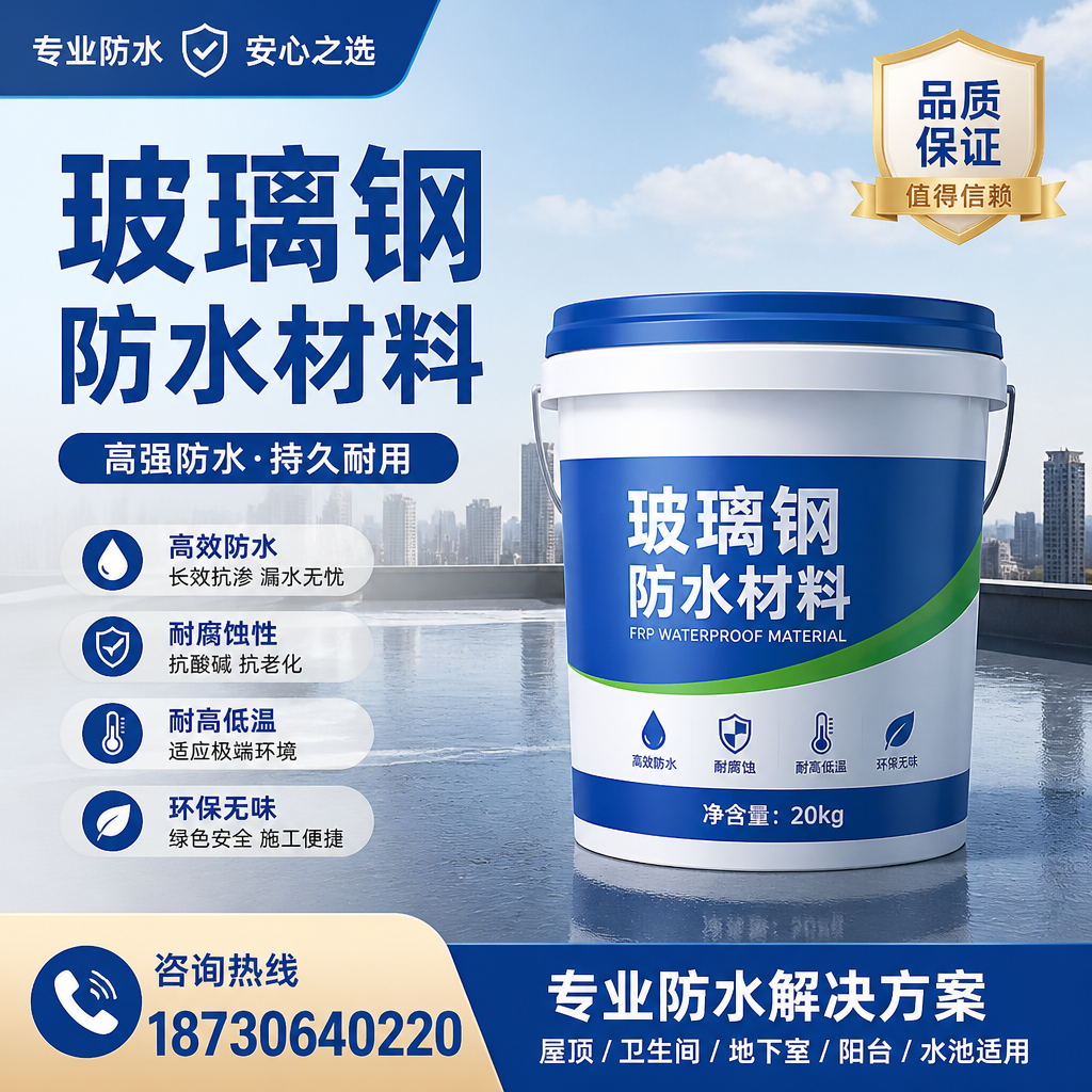 了解玻璃钢防水材料的市场趋势，广元 企业不可不知
