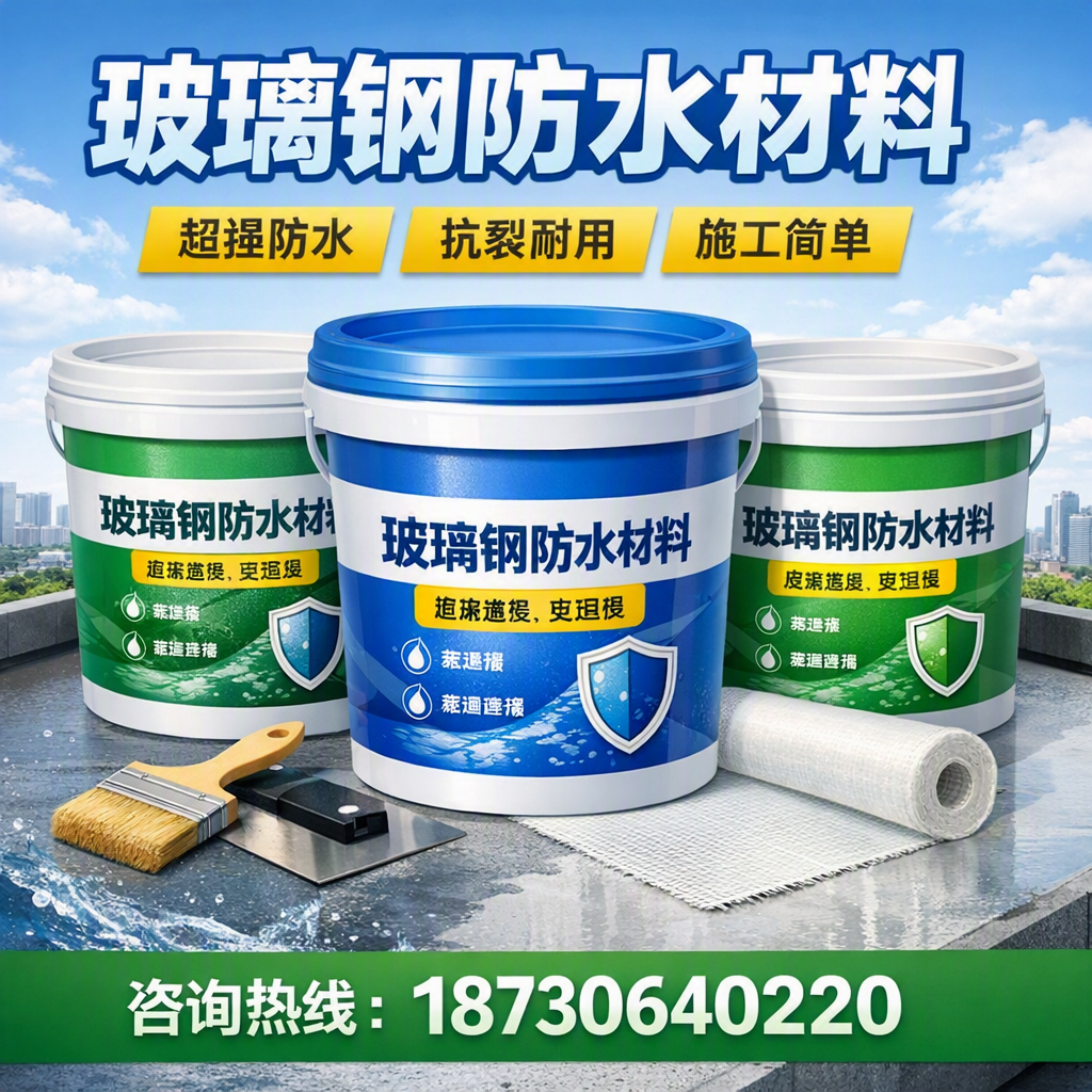 了解玻璃钢防水材料的市场趋势，广元 企业不可不知